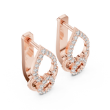 Elegant Dual-Tier Teardrop Lab-Grown Diamond Earrings (9.72 mm × 7.71 mm | 0.364 Ct TW)