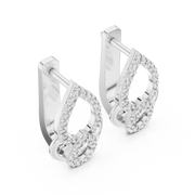 Elegant Dual-Tier Teardrop Lab-Grown Diamond Earrings (9.72 mm × 7.71 mm | 0.364 Ct TW)