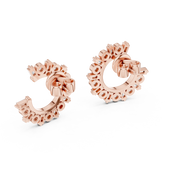 Radiant Cluster Lab-Grown Diamond Half-Hoop Earrings (15.91mm | 0.76 Ct TW)Radiant Cluster Lab-Grown Diamond Half-Hoop Earrings (15.91mm | 0.76 Ct TW)