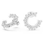 Radiant Cluster Lab-Grown Diamond Half-Hoop Earrings (15.91mm | 0.76 Ct TW)Radiant Cluster Lab-Grown Diamond Half-Hoop Earrings (15.91mm | 0.76 Ct TW)