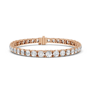 Elegant Multi-Size Round Diamond Tennis Bracelet (13.198 Ct TW)