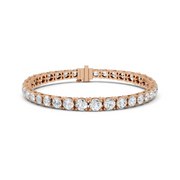 Elegant Multi-Size Round Diamond Tennis Bracelet (13.198 Ct TW)