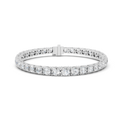 Elegant Multi-Size Round Diamond Tennis Bracelet (13.198 Ct TW)