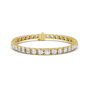 Elegant Multi-Size Round Diamond Tennis Bracelet (13.198 Ct TW)