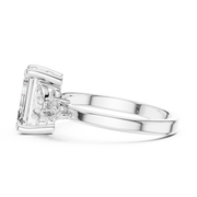 Classic Three-Stone Princess & Round Diamond Ring (7 US | 2.33 Ct TW)