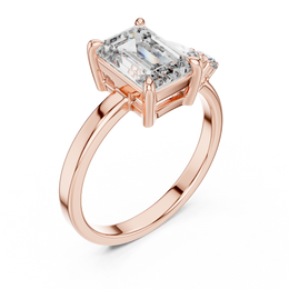 Classic Three-Stone Princess & Round Diamond Ring (7 US | 2.33 Ct TW)