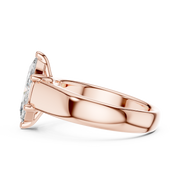 Classic Marquise Solitaire Ring (12×6 mm | Lab-Grown Diamond)