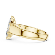 Classic Marquise Solitaire Ring (12×6 mm | Lab-Grown Diamond)