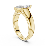 Classic Marquise Solitaire Ring (12×6 mm | Lab-Grown Diamond)