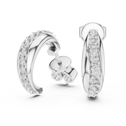 Classic Micro-Pavé Lab-Grown Diamond Hoop Earrings (13.88 mm | 0.38 Ct TW)Classic Micro-Pavé Lab-Grown Diamond Hoop Earrings (13.88 mm | 0.38 Ct TW)