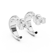 Classic Micro-Pavé Lab-Grown Diamond Hoop Earrings (13.88 mm | 0.38 Ct TW)Classic Micro-Pavé Lab-Grown Diamond Hoop Earrings (13.88 mm | 0.38 Ct TW)