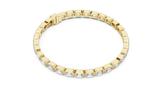 Elegant Emerald-Cut Lab-Grown Diamond Line Bracelet (9.30 Ct TW)