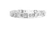 Radiant & Emerald Cut Lab-Grown Diamond Tennis Bracelet (5.0358 Ct TW)