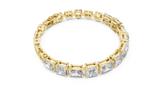 Radiant & Emerald Cut Lab-Grown Diamond Tennis Bracelet (5.0358 Ct TW)