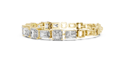 Radiant & Emerald Cut Lab-Grown Diamond Tennis Bracelet (5.0358 Ct TW)