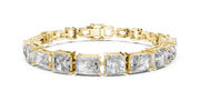 Radiant & Emerald Cut Lab-Grown Diamond Tennis Bracelet (5.0358 Ct TW)