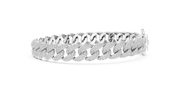 Premium Pave-Set Cuban Link Diamond Bracelet ( 4.997 Ct TW)