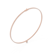 Elegant Pear & Round Lab-Grown Diamond Necklace (185 Stones | 4.53 Ct TW)