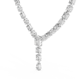 Luxury Multi-Shape Lab-Grown Diamond Necklace (40.25 mm Drop Pendant | 56 Stones | 21.178 Ct TW)