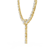 Luxury Lab-Grown Diamond Drop Necklace (42.15 mm Centerpiece | 66 Stones | 14.27 Ct TW)