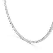 Classic 4.00 mm Lab-Grown Diamond Tennis Necklace (124 Stones | 37.20 Ct TW)