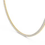 Classic 4.00 mm Lab-Grown Diamond Tennis Necklace (124 Stones | 37.20 Ct TW)