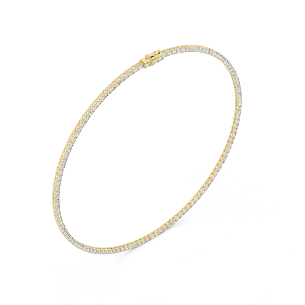 Classic 4.00 mm Lab-Grown Diamond Tennis Necklace (124 Stones | 37.20 Ct TW)