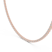 Classic 4.09 mm Lab-Grown Diamond Tennis Necklace (96 Stones | 14.016 Ct TW)