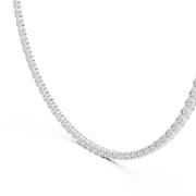 Classic 4.09 mm Lab-Grown Diamond Tennis Necklace (96 Stones | 14.016 Ct TW)