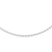 Classic 4.09 mm Lab-Grown Diamond Tennis Necklace (96 Stones | 14.016 Ct TW)