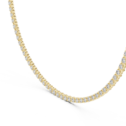 Classic 4.09 mm Lab-Grown Diamond Tennis Necklace (96 Stones | 14.016 Ct TW)