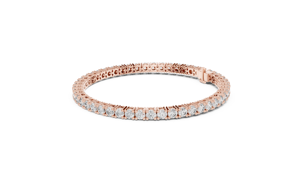 Classic Round Diamond Tennis Bracelet (6.37 Ct TW)