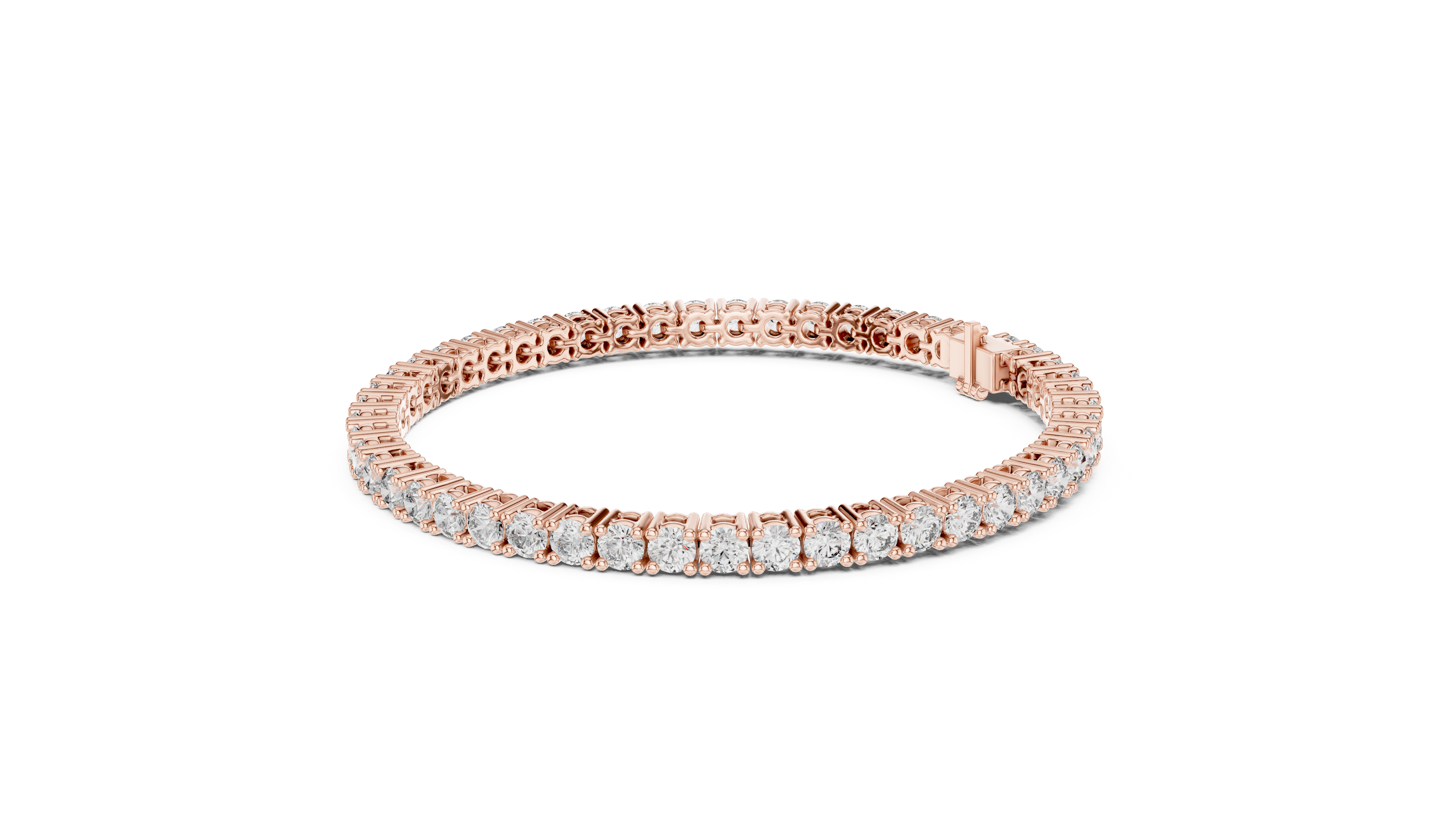 Classic Round Diamond Tennis Bracelet (6.37 Ct TW)