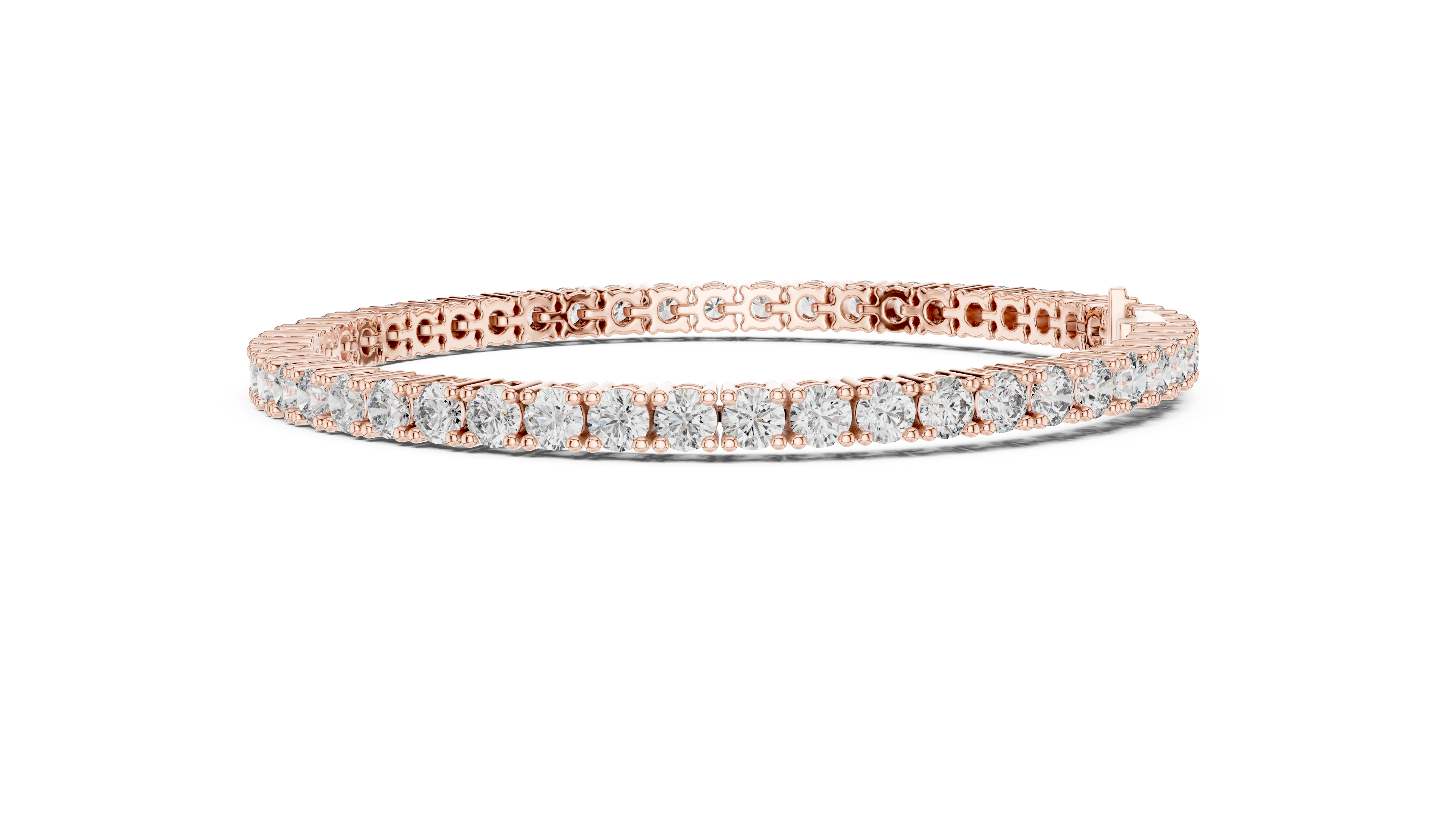 Classic Round Diamond Tennis Bracelet (6.37 Ct TW)