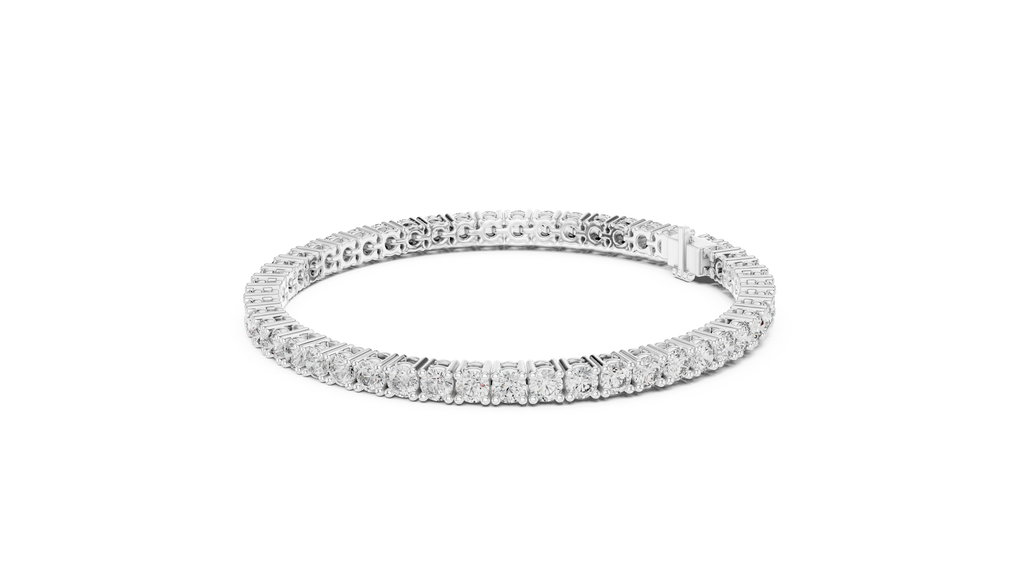 Classic Round Diamond Tennis Bracelet (6.37 Ct TW)