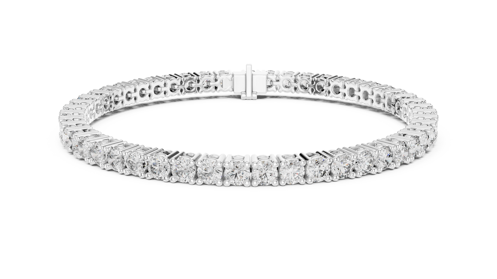 Classic Round Diamond Tennis Bracelet (6.37 Ct TW)