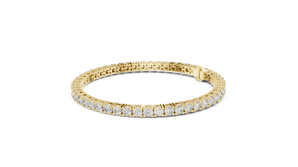 Classic Round Diamond Tennis Bracelet (6.37 Ct TW)