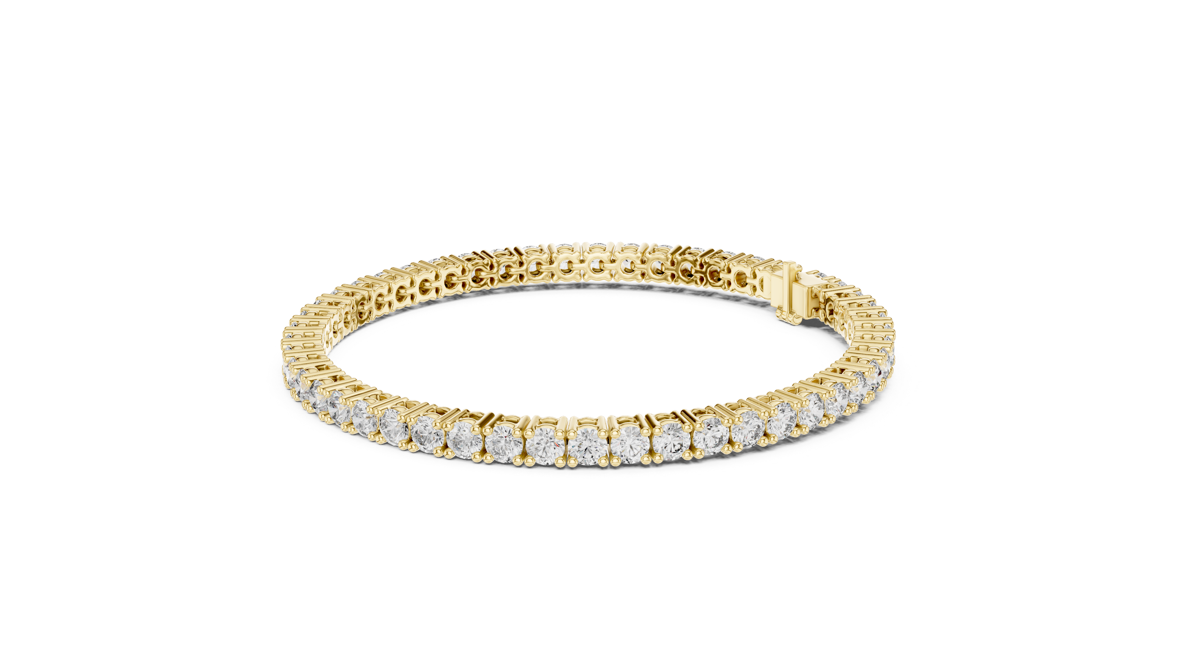 Classic Round Diamond Tennis Bracelet (6.37 Ct TW)