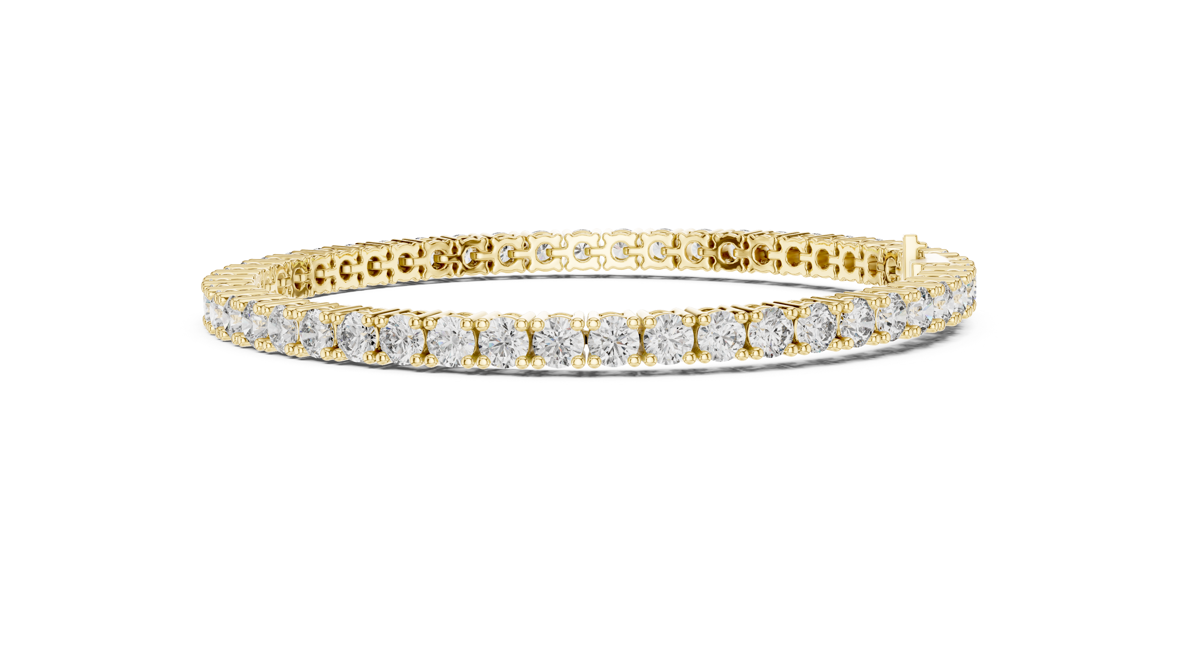 Classic Round Diamond Tennis Bracelet (6.37 Ct TW)