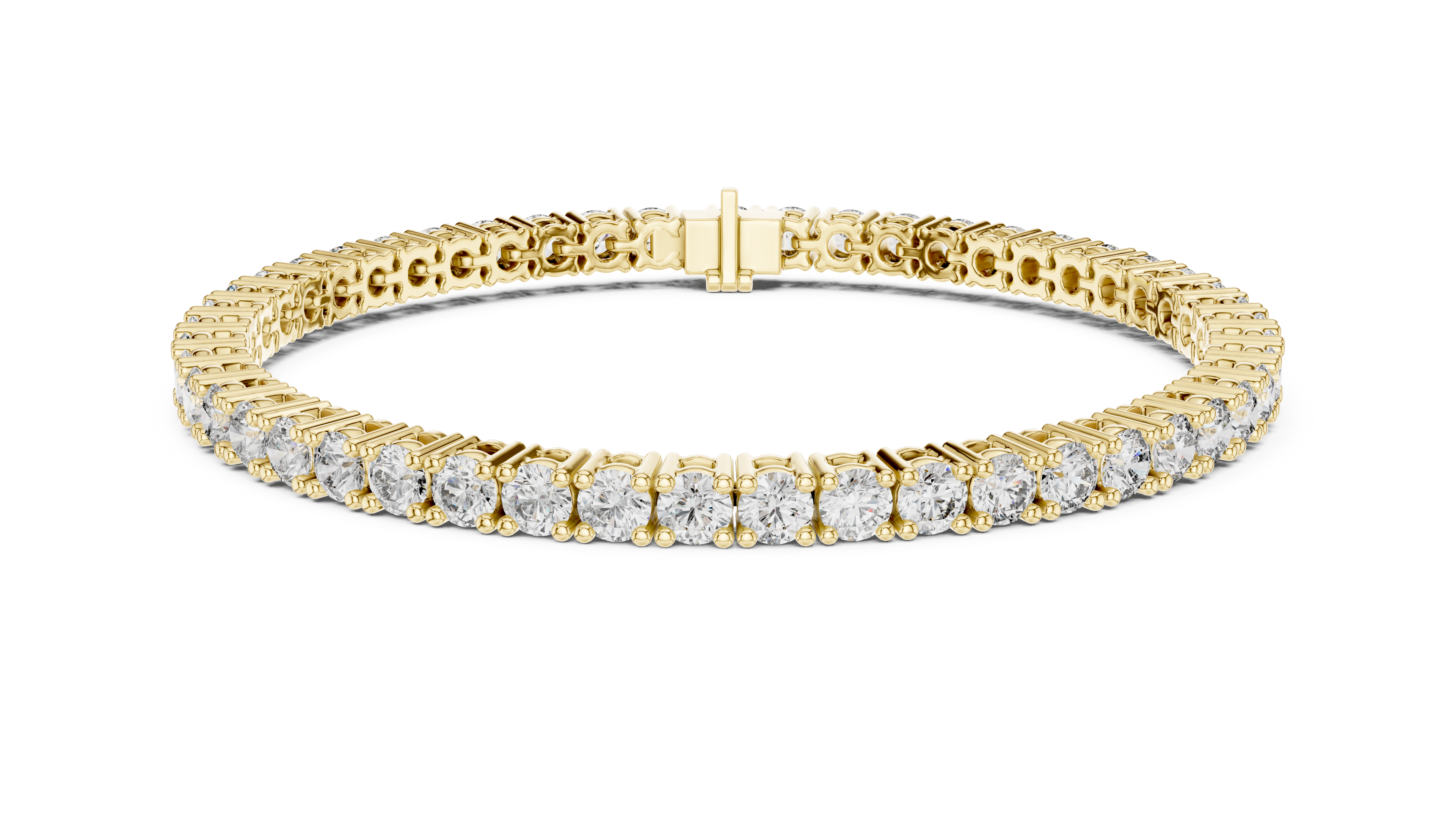 Classic Round Diamond Tennis Bracelet (6.37 Ct TW)