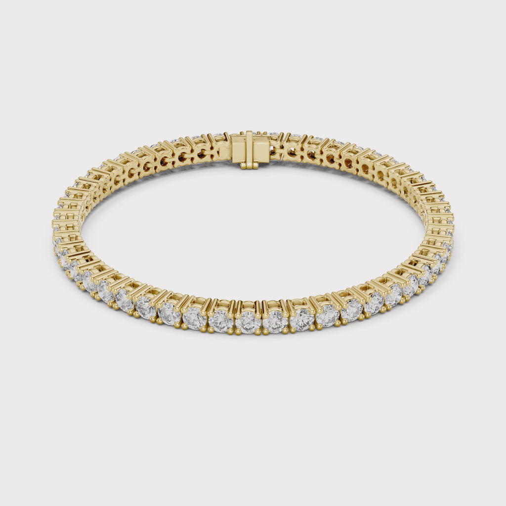 Classic Round Diamond Tennis Bracelet (6.37 Ct TW)